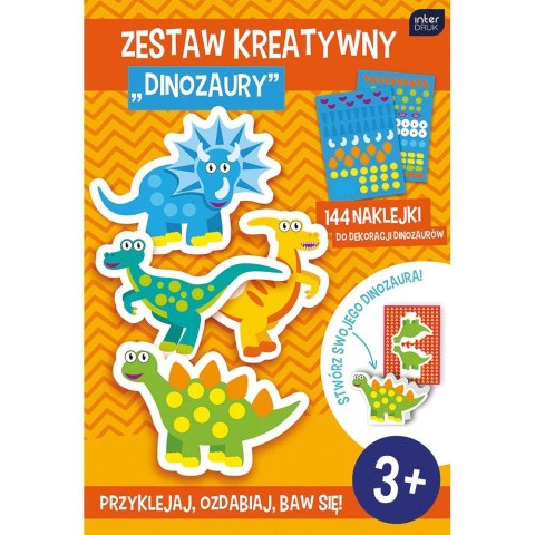 Zestaw plastyczny Noster Dinozaury (ZESKREDIN)