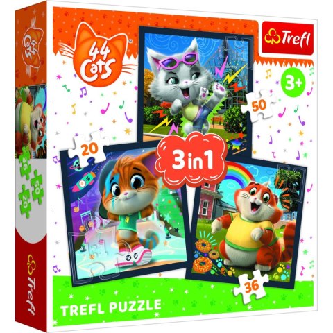 Puzzle Trefl 3w1 el. (34865)