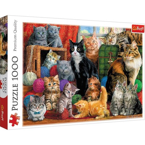 Puzzle Trefl Kocie spotkanie 1000 el. (10555)