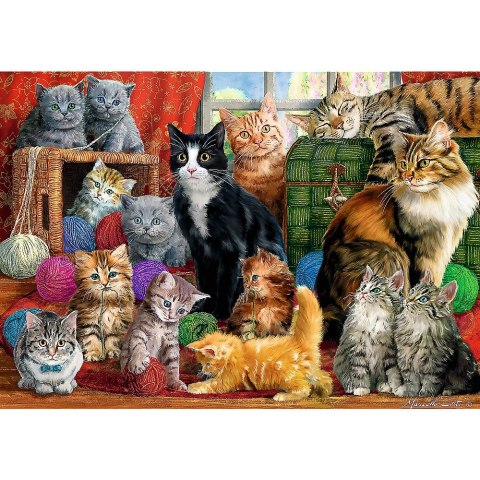 Puzzle Trefl Kocie spotkanie 1000 el. (10555)