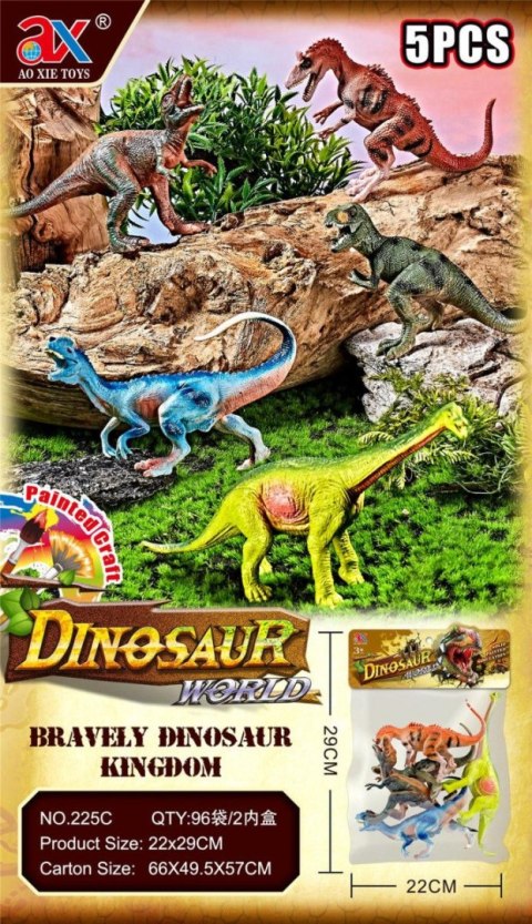 Figurka Ciuciubabka dinozaury mix 5 szt. (101344)