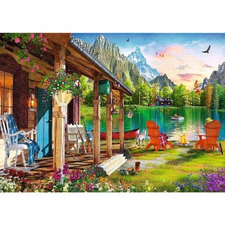 Puzzle Trefl Domek w górach 500 el. (37408)