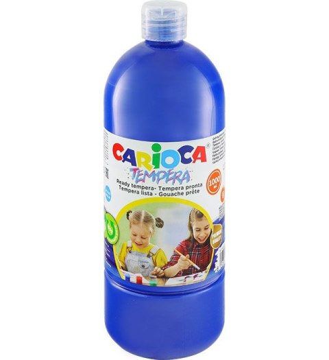 Farba tempera Carioca kolor: granatowy 1000ml 1 kolor. (170-2646)