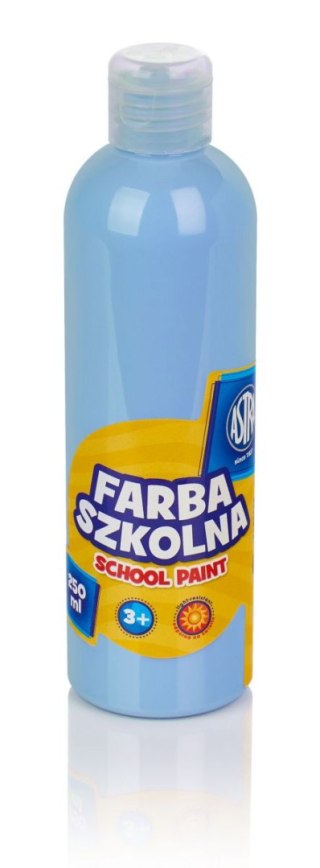 Farby plakatowe Astra szkolne kolor: błękitny 250ml 1 kolor.