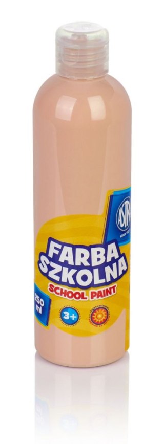 Farby plakatowe Astra szkolne kolor: cielisty 250ml 1 kolor.