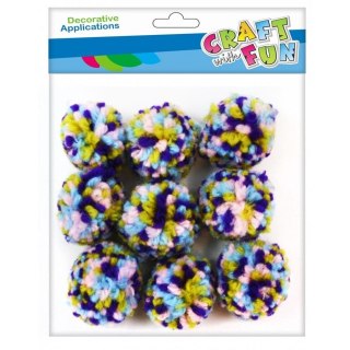 Pompony Craft With Fun mix 9 szt (463937)