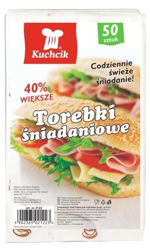 Worek do żywności Krusz-pol torebka papierowa 50 szt [mm:] 210x120