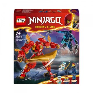 Klocki konstrukcyjne Lego Ninjago Mech żywiołu ognia Kaia (71808)