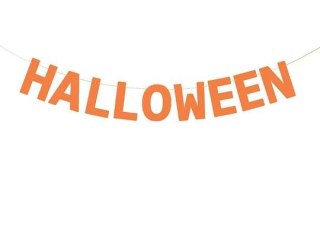 Baner Partydeco Halloween 2,5m pomarańczowy (GRL105)