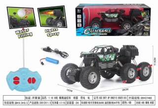 Samochód Ciuciubabka R/C 6x6 świeci dymi (300246)