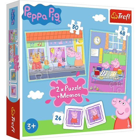 Puzzle Trefl Peppa 2w1 el. (90600)