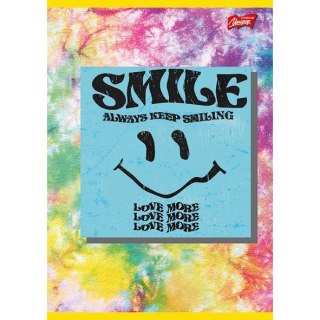 Zeszyt Unipap Keep smiling A5 32k. 70g linia