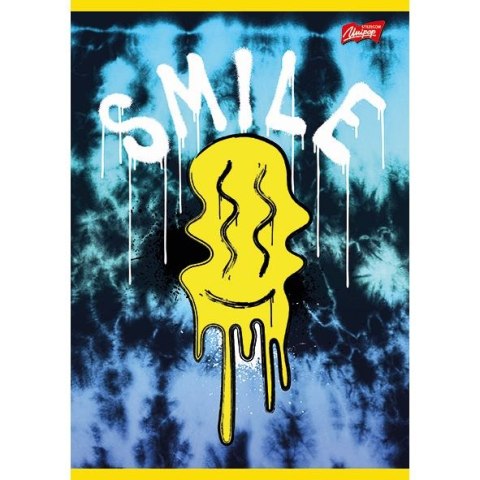 Zeszyt Unipap Keep smiling A5 32k. 70g linia