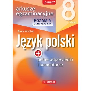 Książeczka edukacyjna Demart TESTY - Ósmoklasisty - Polski