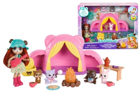 Lalka Mattel Enchantimals Wycieczka pod namioty [mm:] 150 (HTW71)