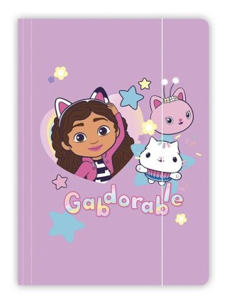 Teczka kartonowa na gumkę GABBYS DOLLHOUSE A4 mix Starpak (533770)