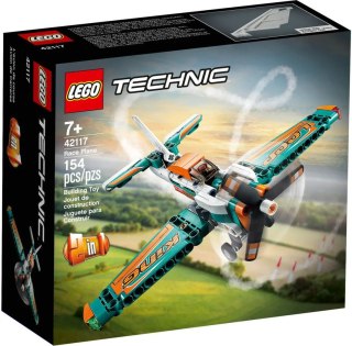 Klocki konstrukcyjne Lego Technic samolot wyścigowy (42117)