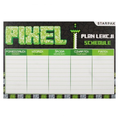 Plan lekcji Starpak Pixel game (536144)