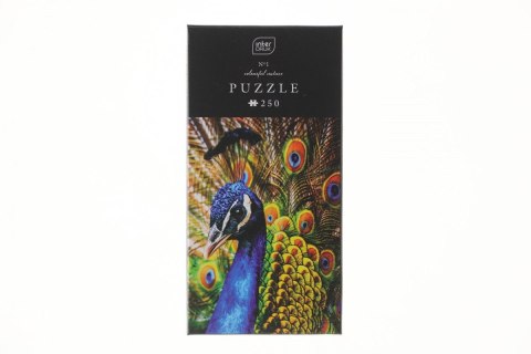 Puzzle Interdruk COLOURFUL NATURE 1 Peacock 5902277341980 250 el. (250 el)