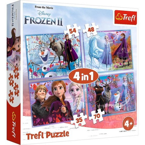 Puzzle Trefl Podróż w nieznane 35, 48, 54, 70 el. (34323)