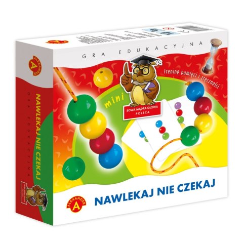 Gra logiczna Alexander nawlekaj nie czekaj mini Domino (5906018004137)