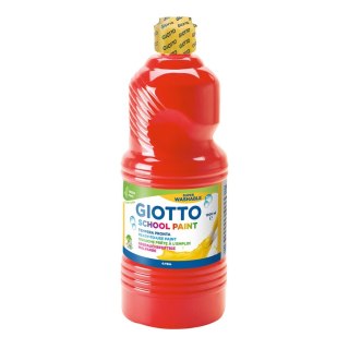 Farba tempera Giotto School Paint kolor: czerwony 1000ml 1 kolor. (535508)