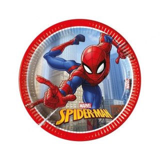 Talerz jednorazowy Godan Spiderman śr. 200mm 8 szt (94054)