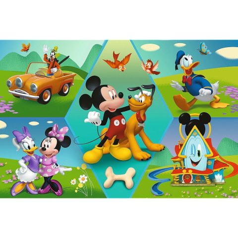 Puzzle Trefl Disney Standard XXL Z Mikim zawsze jest wesoło 60 el. (50014)