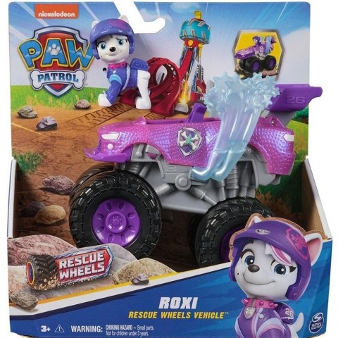 Samochód Spin Master Psi Patrol Rescue Wheels Monster Truck Pojazd + figurka Roxie (6070222)