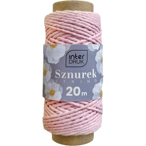 Sznurek Interdruk szurek PASTEL 5902277345530 (20m)