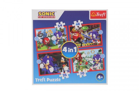 Puzzle Trefl Sonic 4w1 Przygody Sonica 4w1 el. (34625)