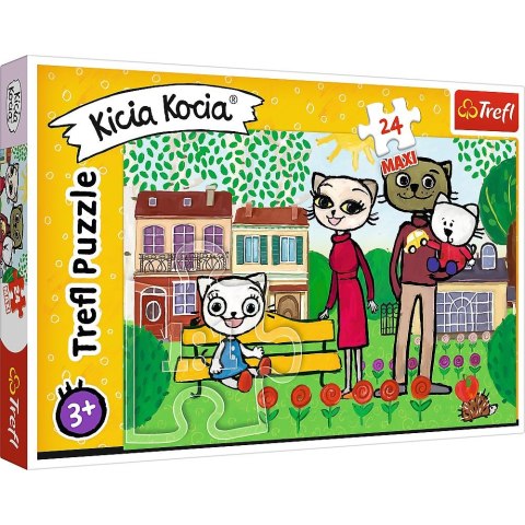 Puzzle Trefl Zabawy Kici Koci 24 el. (14316)