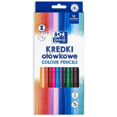 Kredki ołówkowe Oxford 12 kol. (400174524)