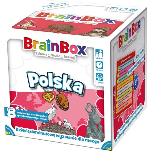 Gra edukacyjna Rebel BrainBox - Polska 2 ed. (5902650616851)