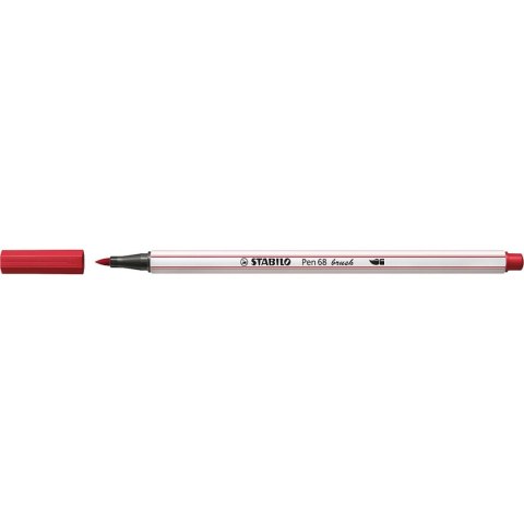 Flamaster Stabilo Pen 68 brush ciemnoczerwony 1 kol. (568/50)