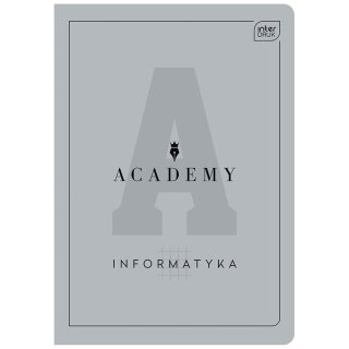 Zeszyt tematyczny Interdruk ACADEMY A5 60k. 90g krata (ZE60#INFACA)