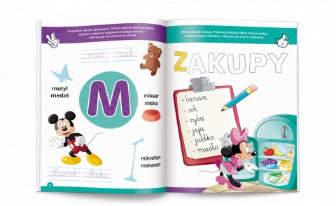 Książka dla dzieci Ameet Disney Uczy. Miki. M jak Mik (UAL 9302)