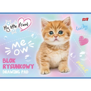 Blok rysunkowy Unipap MY LITTLE FRIEND A4/20 A4 biały 20k (5903235668197)