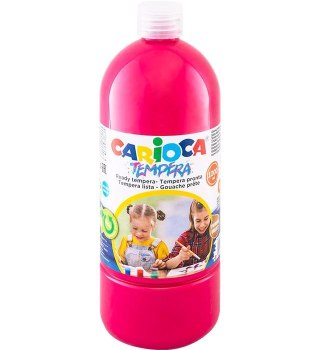 Farba tempera Carioca kolor: różowy 1000ml 1 kolor. (170-2641)