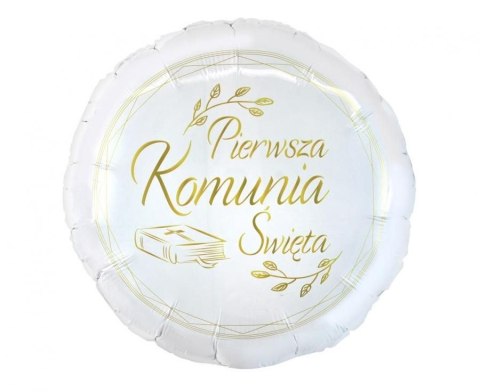 Balon foliowy Godan Komunia Święta (biblia) 18cal (FG-OKSB)