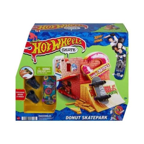 Deskorolka Hot Wheels Skatepark zestaw deskorolka mini + buty (HGT91)