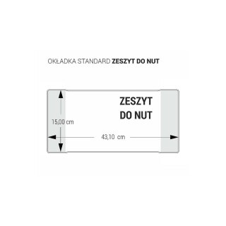 Okładka Biurfol nuty [mm:] 150x431 (OZB-34)