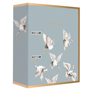 Segregator A4 75 2R Dź SATIN GOLD BIRDS