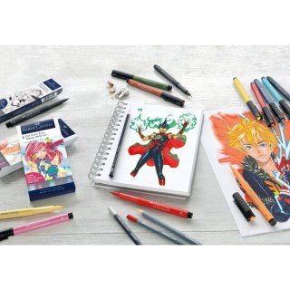 Flamaster Faber Castell Pitt Arist Manga 4 szt (167132 FC)