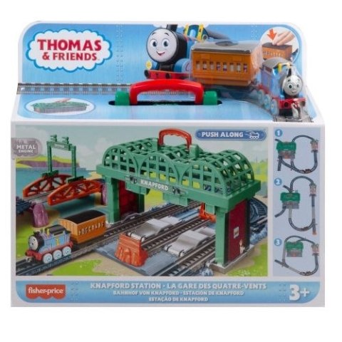 Lokomotywa Mattel Thomas stacja Grodkowo (HGX63)