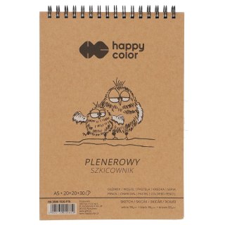 Blok artystyczny Happy Color Happy Color szkicownik A5 80g 70k (HA 3808 1520-P70)