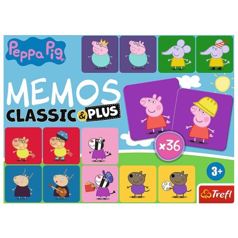 Gra pamięciowa Trefl Peppa Memos & Plus (02270)