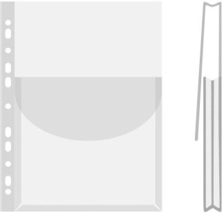 Koszulki na dokumenty Donau krystaliczne A4 kolor: przezroczysty górna klapka 170 mic. (1775001PL-00)