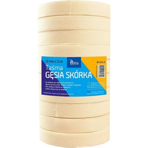 Taśma gęsia skórka Tetis 13x15 [mm x m] (BT150-A)