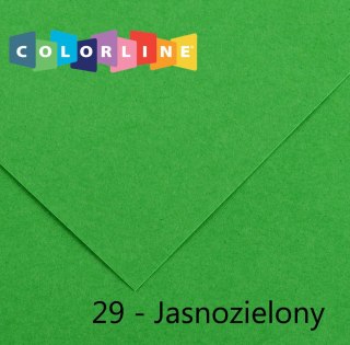 Brystol Canson Colorline 29 zielony jasny 150g 10k [mm:] 500x650 (200041405)